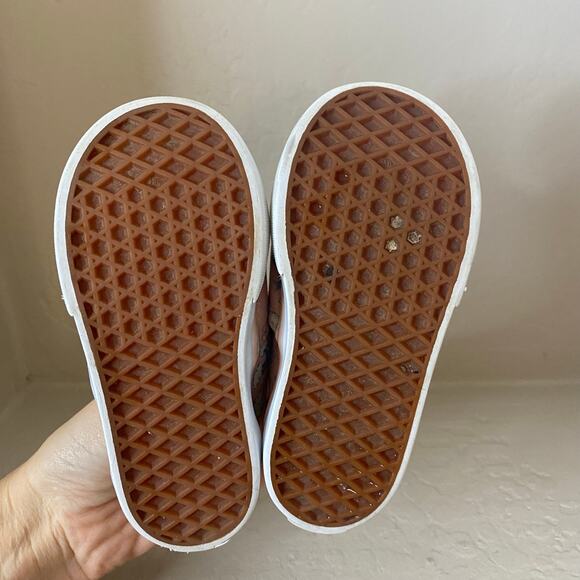 Vans Unicorn Toddler Girls Shoes Sneakers Size 6 Pink Rainbows - Picture 3 of 5